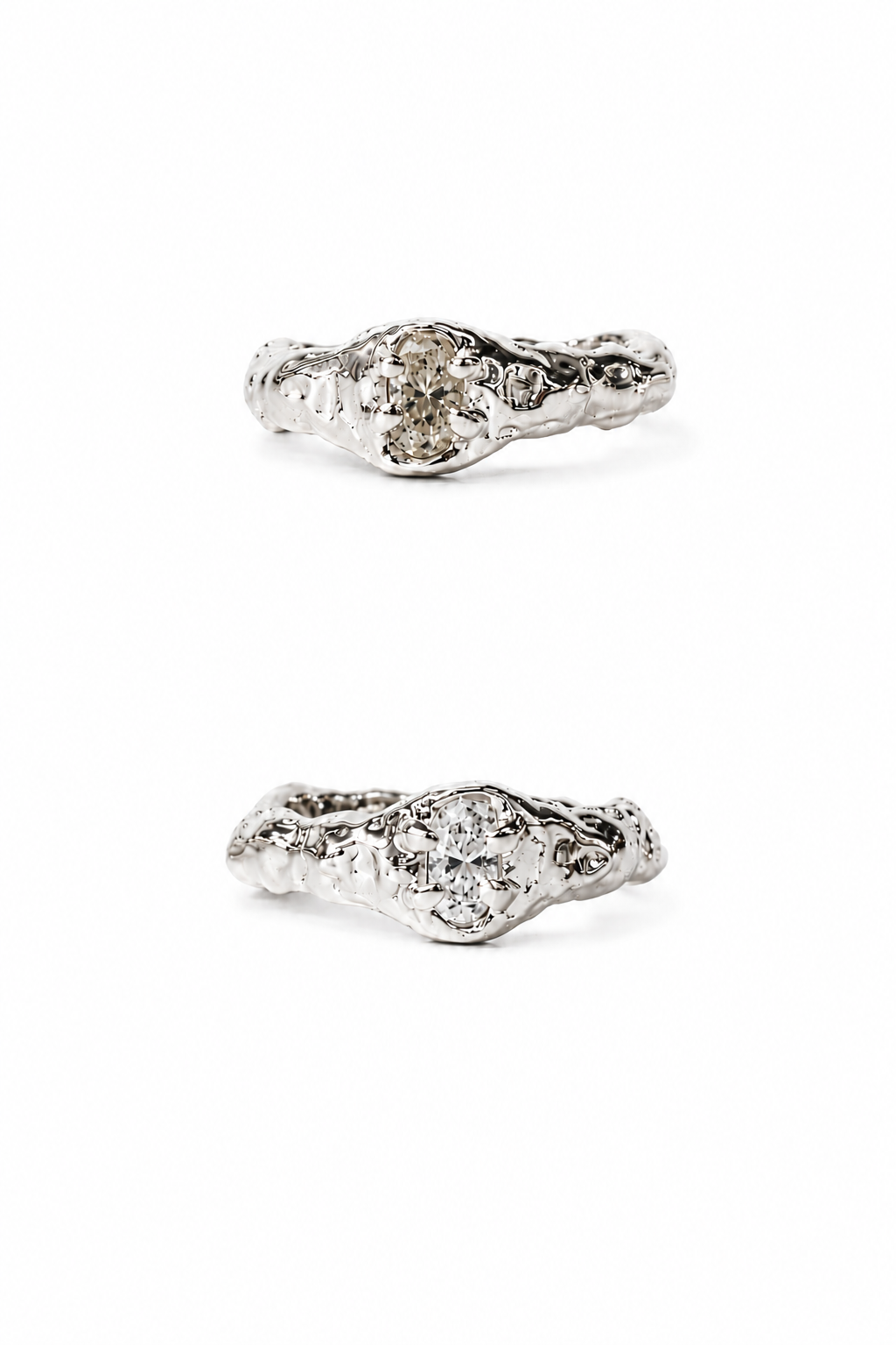 senn | #101 Soft Core Ring / 0.3ct Certified moissanit