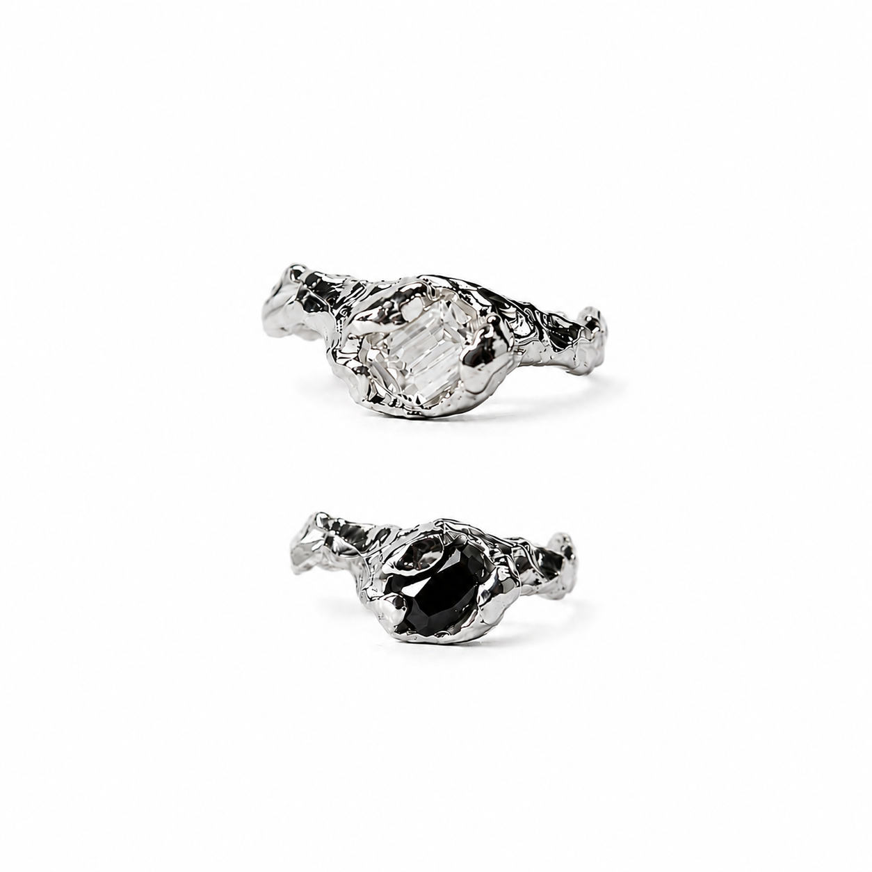 senn | #102 Firm Ring / 0.8ct Certified moissanit
